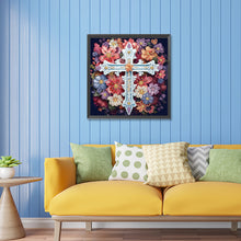 Load image into Gallery viewer, Cross Quilling 30*30CM(Canvas) Partial Special Shaped Drill Diamond Painting
