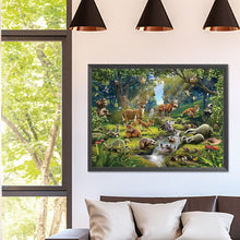Load image into Gallery viewer, Forest Animals 40*30CM(Canvas) Full Square Drill Diamond Painting
