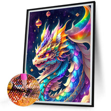Load image into Gallery viewer, Colorful Dragon In The Starry Sky 30*40CM(Canvas) Full Round Drill Diamond Painting
