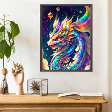 Load image into Gallery viewer, Colorful Dragon In The Starry Sky 30*40CM(Canvas) Full Round Drill Diamond Painting
