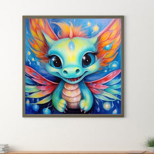 Dragon 30*30CM(Canvas) Full Round Drill Diamond Painting