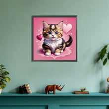 Load image into Gallery viewer, Cute Cat 30*30CM(Canvas) Full Round Drill Diamond Painting
