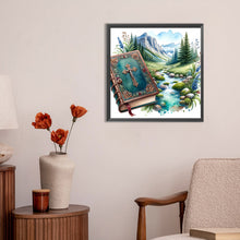 Load image into Gallery viewer, God Bless You 30*30CM(Canvas) Full Round Drill Diamond Painting
