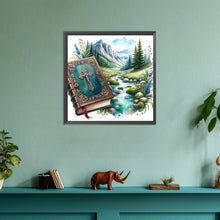 Load image into Gallery viewer, God Bless You 30*30CM(Canvas) Full Round Drill Diamond Painting
