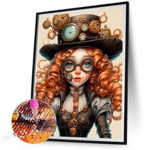 Load image into Gallery viewer, Curly-Haired Girl 40*55CM(Canvas) Full Square Drill Diamond Painting
