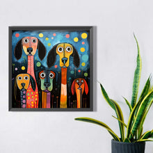 Load image into Gallery viewer, Puppy 45*45CM(Canvas) Full Square Drill Diamond Painting
