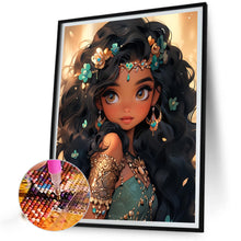 Load image into Gallery viewer, Sweet Girl 40*50CM(Canvas) Full Round Drill Diamond Painting
