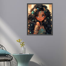Load image into Gallery viewer, Sweet Girl 40*50CM(Canvas) Full Round Drill Diamond Painting
