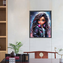 Load image into Gallery viewer, Sweet Girl 40*50CM(Canvas) Full Round Drill Diamond Painting
