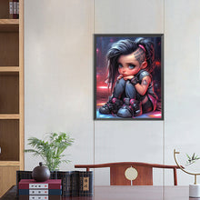 Load image into Gallery viewer, Sweet Girl 40*50CM(Canvas) Full Round Drill Diamond Painting
