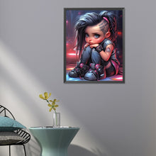 Load image into Gallery viewer, Sweet Girl 40*50CM(Canvas) Full Round Drill Diamond Painting
