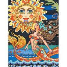 Load image into Gallery viewer, Sun Mermaid 40*50CM(Canvas) Full Round Drill Diamond Painting
