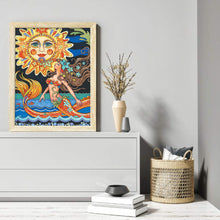 Load image into Gallery viewer, Sun Mermaid 40*50CM(Canvas) Full Round Drill Diamond Painting
