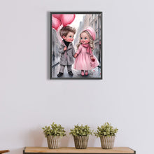 Load image into Gallery viewer, Valentine&#39;S Day Couple 30*40CM(Picture) Full Square Drill Diamond Painting

