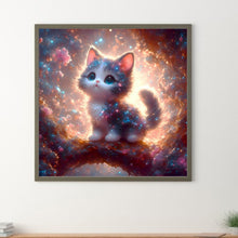Load image into Gallery viewer, Beautiful Cat 30*30CM(Canvas) Full Round Drill Diamond Painting

