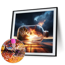 Load image into Gallery viewer, Sunset In A Bottle 35*35CM(Canvas) Full Round Drill Diamond Painting
