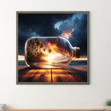 Load image into Gallery viewer, Sunset In A Bottle 35*35CM(Canvas) Full Round Drill Diamond Painting
