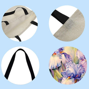 Canvas Bag-Irises 40*40CM