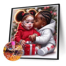 Load image into Gallery viewer, Black Cartoon Character 40*40CM(Canvas) Full Round Drill Diamond Painting
