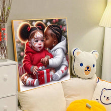 Load image into Gallery viewer, Black Cartoon Character 40*40CM(Canvas) Full Round Drill Diamond Painting

