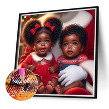 Load image into Gallery viewer, Black Cartoon Character 40*40CM(Canvas) Full Round Drill Diamond Painting
