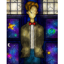 Load image into Gallery viewer, Glass-Style Cartoon Figure 40*50CM(Canvas) Full Round Drill Diamond Painting
