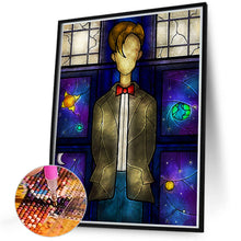 Load image into Gallery viewer, Glass-Style Cartoon Figure 40*50CM(Canvas) Full Round Drill Diamond Painting
