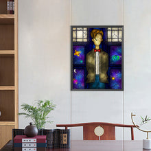 Load image into Gallery viewer, Glass-Style Cartoon Figure 40*50CM(Canvas) Full Round Drill Diamond Painting
