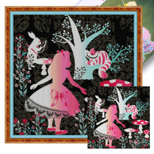 Load image into Gallery viewer, Yishu - Silhouette - Princess Alice - 40*40CM 11CT 3 Stamped Cross Stitch
