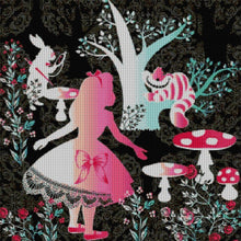 Load image into Gallery viewer, Yishu - Silhouette - Princess Alice - 40*40CM 11CT 3 Stamped Cross Stitch
