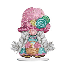 Load image into Gallery viewer, Easter Gnome Special Shaped Desktop Diamond Art Kits Bedroom Table Decoration
