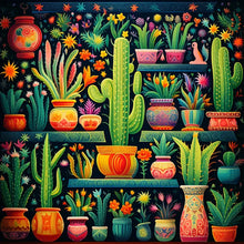 Load image into Gallery viewer, Colorful House 40*40CM(Canvas) Full Round Drill Diamond Painting
