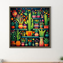Load image into Gallery viewer, Colorful House 40*40CM(Canvas) Full Round Drill Diamond Painting
