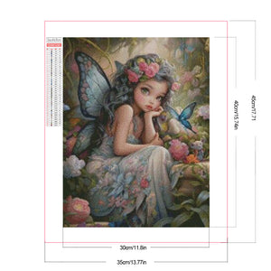 Elf 30*40CM(Picture) Full Square Drill Diamond Painting