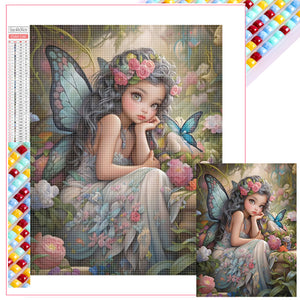 Elf 30*40CM(Picture) Full Square Drill Diamond Painting
