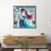 Load image into Gallery viewer, Huancan - Mermaid Princess Ariel - 30*30CM 18CT 2 Stamped Cross Stitch
