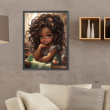 Load image into Gallery viewer, Little Doll 30*40CM(Canvas) Full Round Drill Diamond Painting
