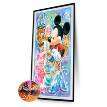 Load image into Gallery viewer, Mickey Mouse 30*50CM(Canvas) Full Round Drill Diamond Painting
