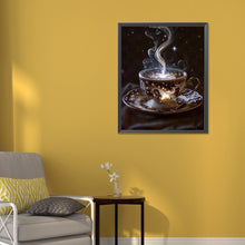 Load image into Gallery viewer, Magic Coffee Cup 40*50CM(Picture) Full Round Drill Diamond Painting
