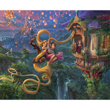 Load image into Gallery viewer, Rapunzel 50*40CM(Canvas) Full Round Drill Diamond Painting
