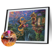 Load image into Gallery viewer, Rapunzel 50*40CM(Canvas) Full Round Drill Diamond Painting
