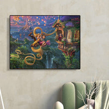 Load image into Gallery viewer, Rapunzel 50*40CM(Canvas) Full Round Drill Diamond Painting
