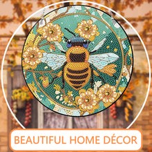 Load image into Gallery viewer, Acrylic Suncatcher 2D Flat DIY Flower Bee Diamond Single-Sided Art Pendant Decor
