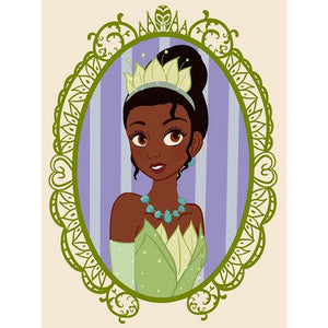 Disney Princess - Princess Tiana 30*40CM(Canvas) Full Square Drill Diamond Painting