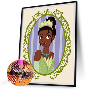 Disney Princess - Princess Tiana 30*40CM(Canvas) Full Square Drill Diamond Painting