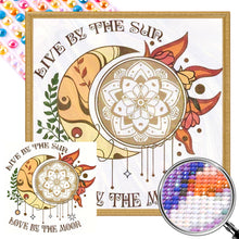 Load image into Gallery viewer, Sun And Moon Symbiosis 40*40CM(Picture) Full Round Drill Diamond Painting
