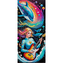 Load image into Gallery viewer, Yishu - Girl - 40*95CM 11CT 3 Stamped Cross Stitch
