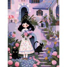 Load image into Gallery viewer, Little Girl 50*60CM(Picture) Full Round Drill Diamond Painting
