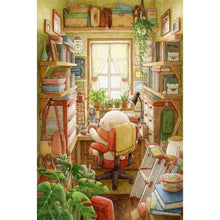 Load image into Gallery viewer, Yishu - White Bear Family - 50*75CM 11CT 3 Stamped Cross Stitch
