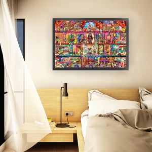 Yishu - Storytelling - 90*67CM 11CT 3 Stamped Cross Stitch